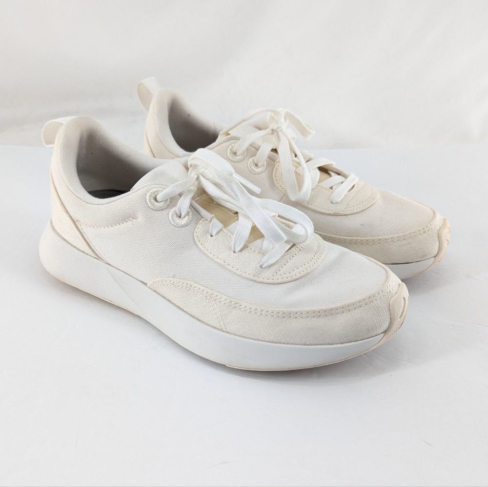 Allbirds Womens Couriers White Canvas Size 9 - Picture 3 of 10